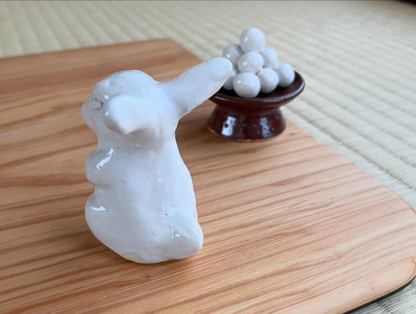 お月見セット（うさぎ+団子）