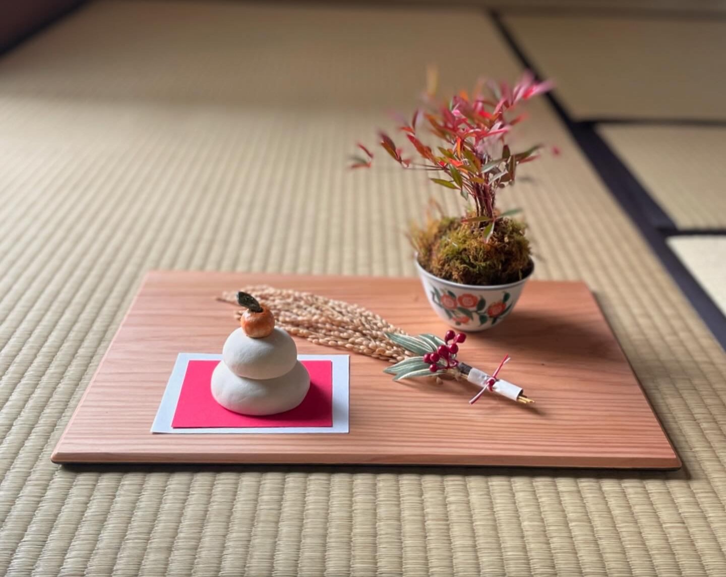 陶器の鏡餅