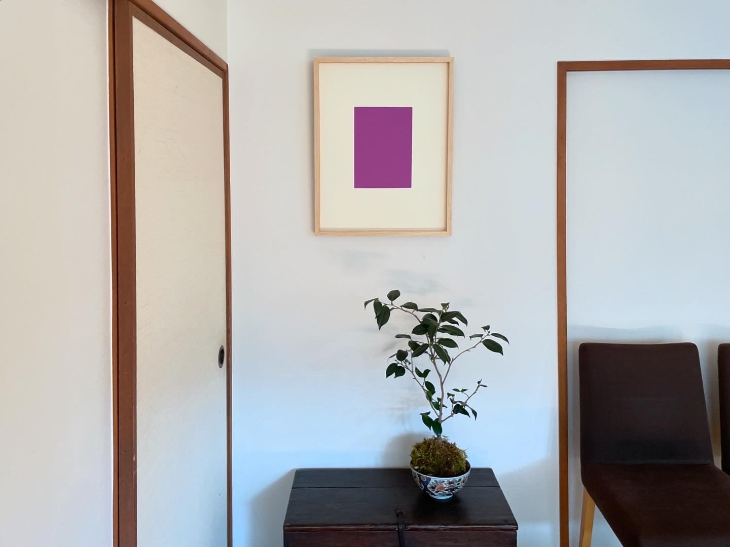 みたての掛軸（木地）