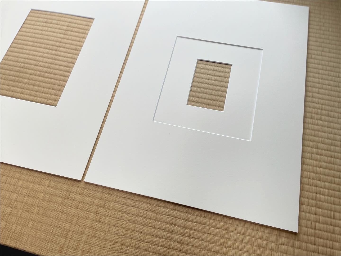 みたての掛軸（木地）