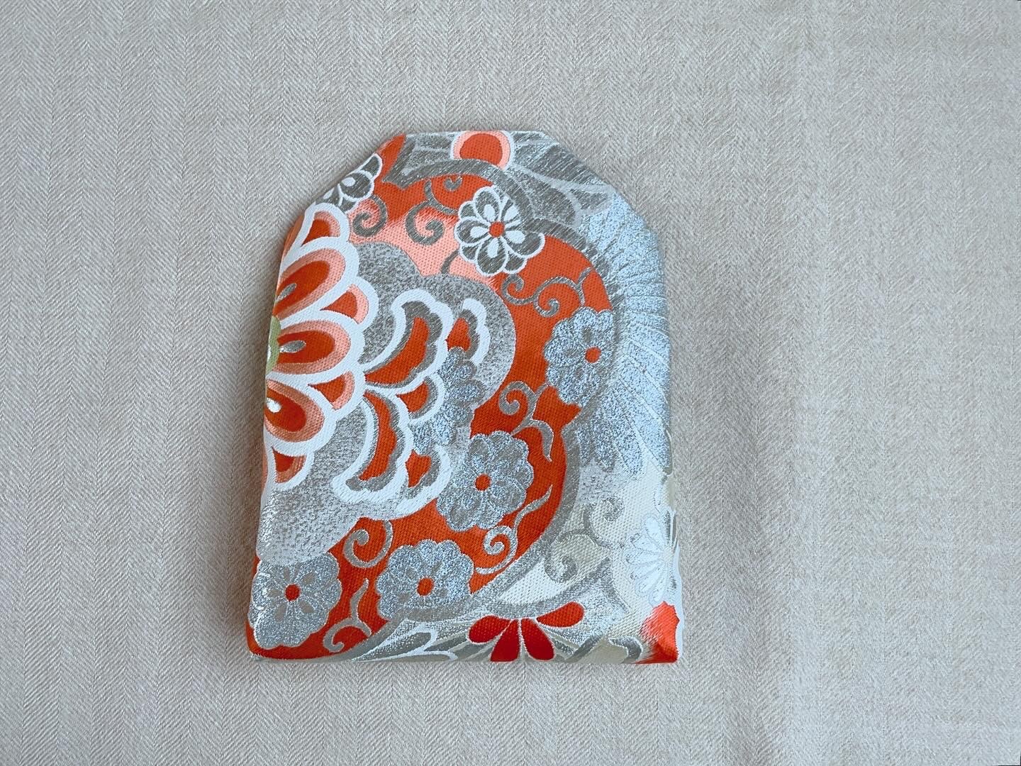 数寄屋袋/SUKI(大)アンティーク着物(帯)