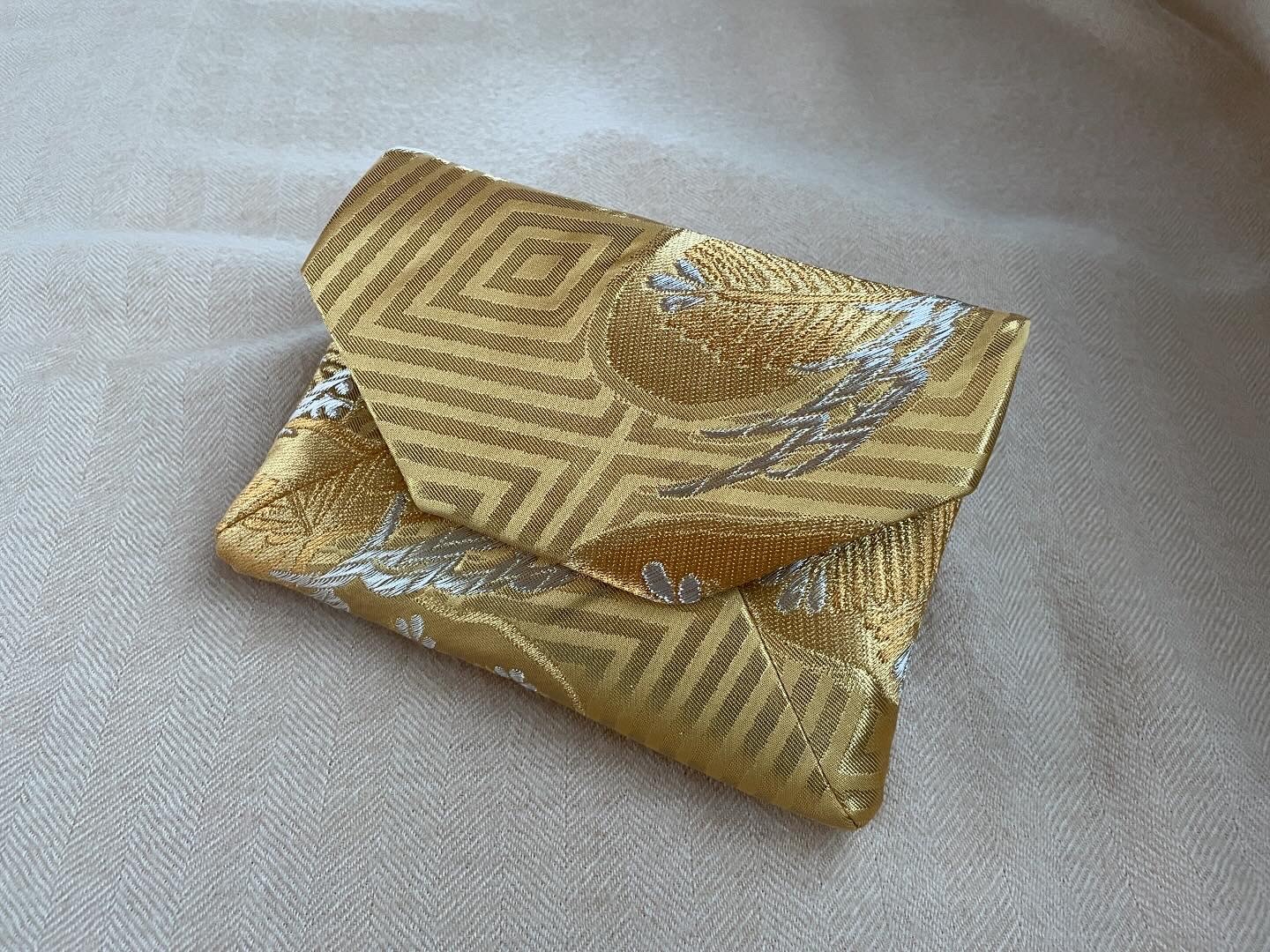 数寄屋袋／SUKI（大）アンティーク着物（帯）