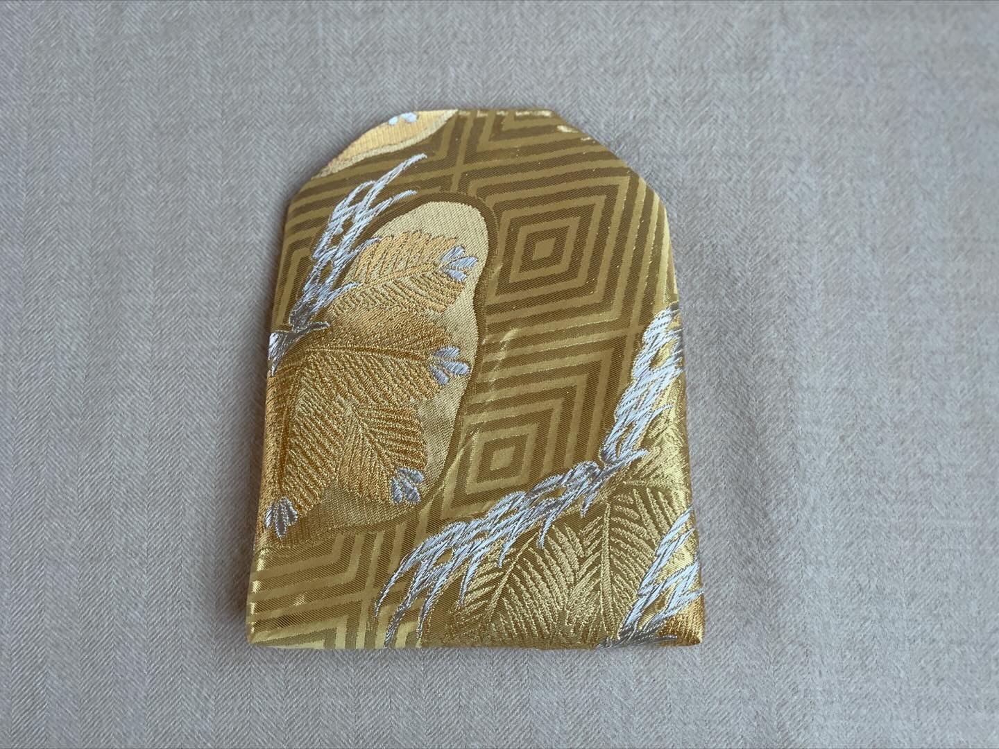 数寄屋袋／SUKI（大）アンティーク着物（帯）