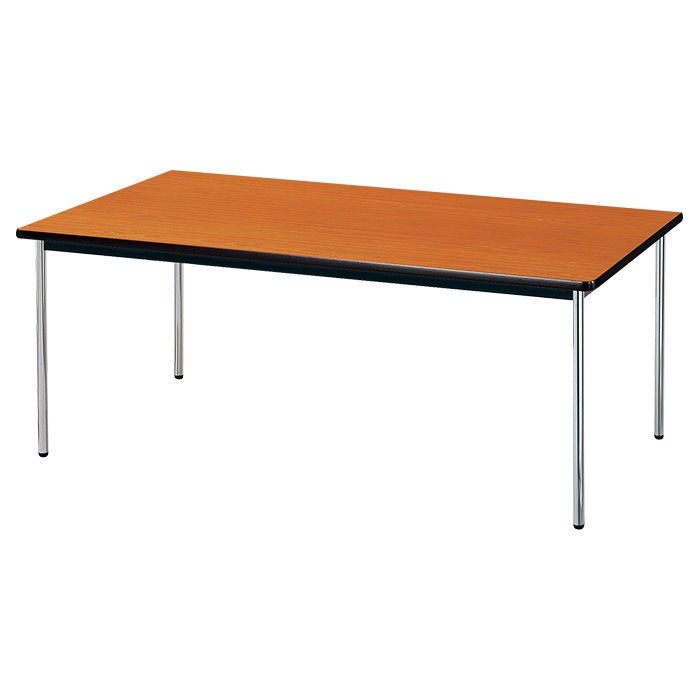 会議用テーブル E-AK-1890SM 幅180x奥行90x高さ70cm ソフトエッジ巻 棚なし 6人用 法人様配送料無料(北海道 沖縄 離島を除く) ミーティングテーブル 会議テーブル 長机 会議机 事務机 テーブル 事務所 会議室 おしゃれ