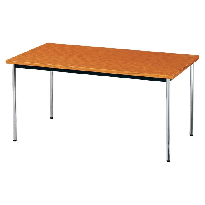 会議用テーブル E-AK-1575TM 幅150x奥行75x高さ70cm 共巻 棚なし 4人用 法人様配送料無料(北海道 沖縄 離島を除く) ミーティングテーブル 会議テーブル 長机 会議机 事務机 テーブル 事務所 会議室 おしゃれ