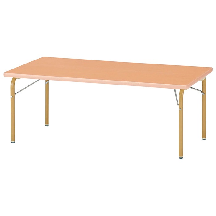 保育園 幼稚園 テーブル 折りたたみ JRK-1275L 幅120x奥行75x高さ38cm 角型 【法人様配送料無料(北海道 沖縄 離島を除く)】 キッズテーブル 子供用テーブル 児童クラブ 学童 長机