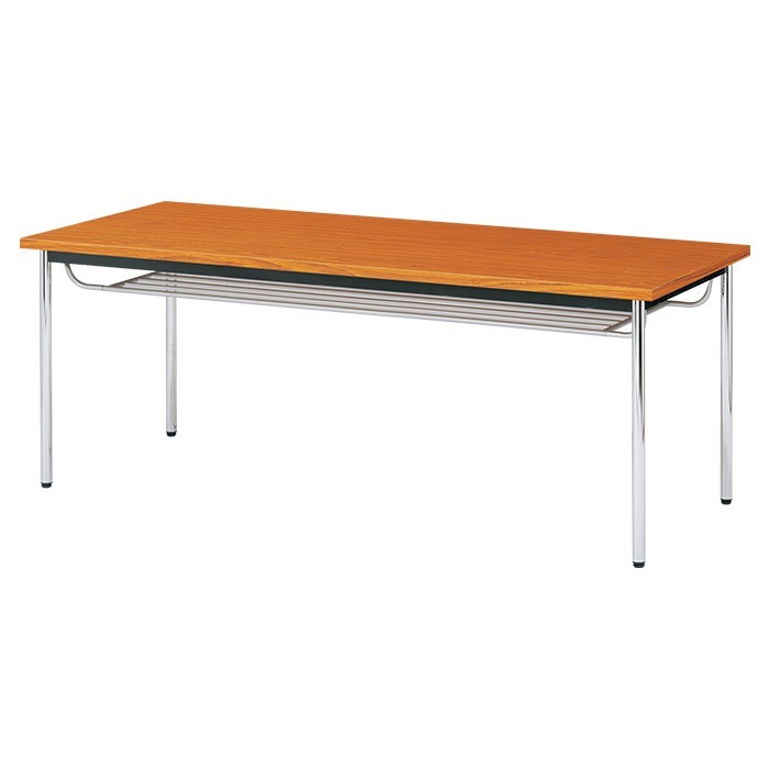 会議用テーブル E-CK-1875TM 幅180x奥行75x高さ70cm 共巻 棚付 6人用 法人様配送料無料(北海道 沖縄 離島を除く) ミーティングテーブル 会議テーブル 長机 会議机 事務机 テーブル 事務所 会議室 おしゃれ