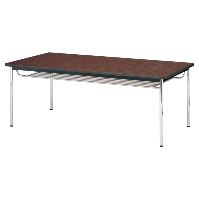 会議用テーブル E-CK-1890SM 幅180x奥行90x高さ70cm ソフトエッジ巻 棚付 6人用 法人様配送料無料(北海道 沖縄 離島を除く) ミーティングテーブル 会議テーブル 長机 会議机 事務机 テーブル 事務所 会議室 おしゃれ