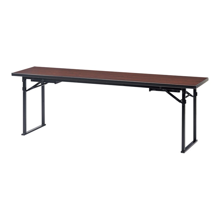 長机 折りたたみ 座卓兼用 E-CKZ-1845S W180×D45×H63（33）cm ソフトエッジ巻 角型 法人様配送料無料(北海道 沖縄 離島を除く) 折りたたみ会議テーブル 折畳 セレモニー 受付 レセプション 寺院 神社 葬祭 飲食店 座敷