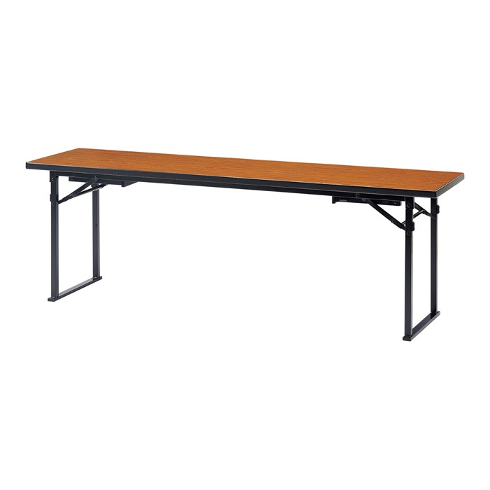 長机 折りたたみ 座卓兼用 E-CKZ-1845S W180×D45×H63（33）cm ソフトエッジ巻 角型 法人様配送料無料(北海道 沖縄 離島を除く) 折りたたみ会議テーブル 折畳 セレモニー 受付 レセプション 寺院 神社 葬祭 飲食店 座敷