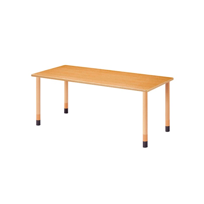 介護用テーブル 上下昇降3段階 車椅子対応 E-FPA-1660K 幅160x奥行60x高さ66・70・74cm 角型