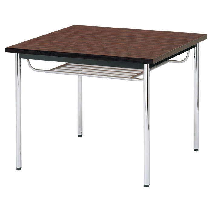 会議用テーブル E-CK-0909TM 幅90x奥行90x高さ70cm 共巻 棚付 2人用 法人様配送料無料(北海道 沖縄 離島を除く) ミーティングテーブル 会議テーブル 長机 会議机 事務机 テーブル 事務所 会議室 おしゃれ