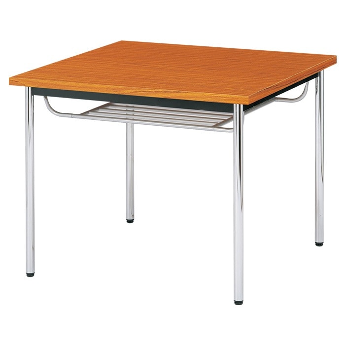 会議用テーブル E-CK-0909TM 幅90x奥行90x高さ70cm 共巻 棚付 2人用 法人様配送料無料(北海道 沖縄 離島を除く) ミーティングテーブル 会議テーブル 長机 会議机 事務机 テーブル 事務所 会議室 おしゃれ