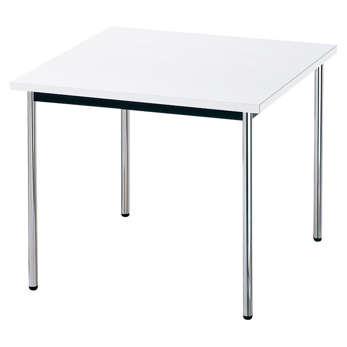 会議用テーブル E-AK-0909TM 幅90x奥行90x高さ70cm 共巻 棚なし 2人用 法人様配送料無料(北海道 沖縄 離島を除く) ミーティングテーブル 会議テーブル 長机 会議机 事務机 テーブル 事務所 会議室 おしゃれ