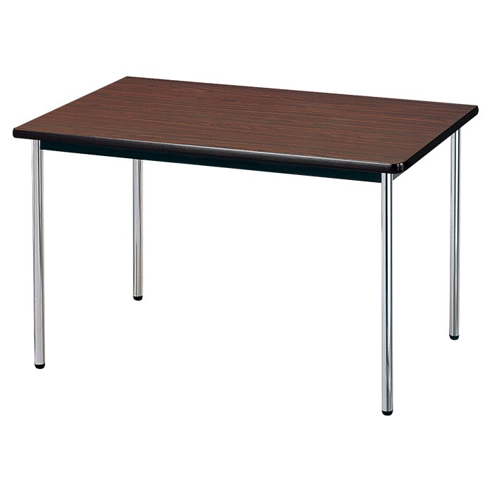 会議用テーブル E-AK-1275SM 幅120x奥行75x高さ70cm ソフトエッジ巻 棚なし 4人用 法人様配送料無料(北海道 沖縄 離島を除く) ミーティングテーブル 会議テーブル 長机 会議机 事務机 テーブル 事務所 会議室 おしゃれ