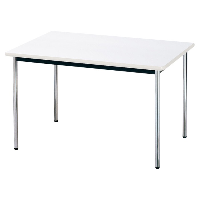 会議用テーブル E-AK-1275SM 幅120x奥行75x高さ70cm ソフトエッジ巻 棚なし 4人用 法人様配送料無料(北海道 沖縄 離島を除く) ミーティングテーブル 会議テーブル 長机 会議机 事務机 テーブル 事務所 会議室 おしゃれ