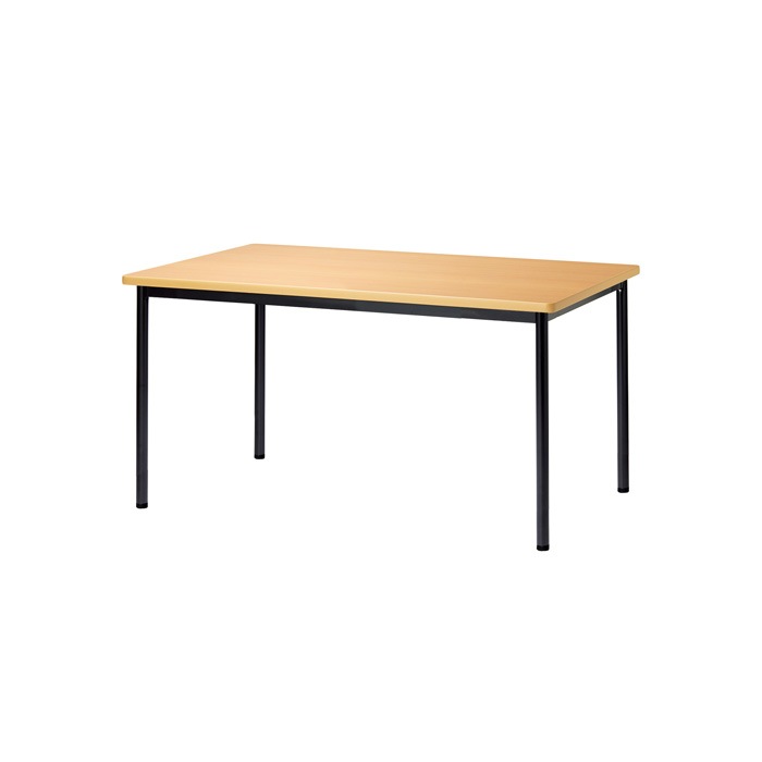 ミーティングテーブル E-ATB-1275K 幅120x奥行75x高さ72cm 角型 アジャスタータイプ（固定脚） 【法人様配送料無料(北海道 沖縄 離島を除く)】 会議用テーブル 会議テーブル長机 会議室 会議机 フリーアドレスデスク