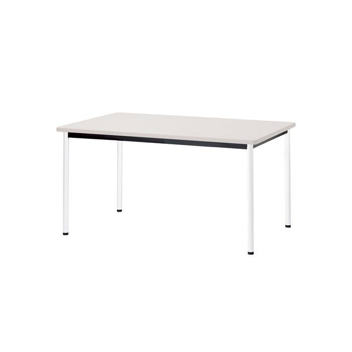 ミーティングテーブル E-ATB-1275K 幅120x奥行75x高さ72cm 角型 アジャスタータイプ（固定脚） 【法人様配送料無料(北海道 沖縄 離島を除く)】 会議用テーブル 会議テーブル長机 会議室 会議机 フリーアドレスデスク