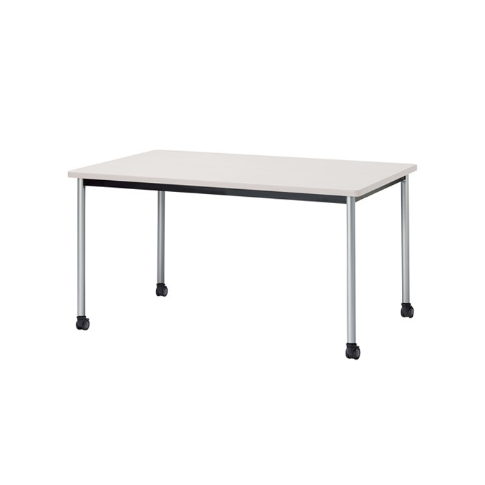 ミーティングテーブル E-ATB-1290KC 幅120x奥行90x高さ72cm 角型 キャスタータイプ 【法人様配送料無料(北海道 沖縄 離島を除く)】 会議用テーブル 会議テーブル長机 会議室 会議机 フリーアドレスデスク