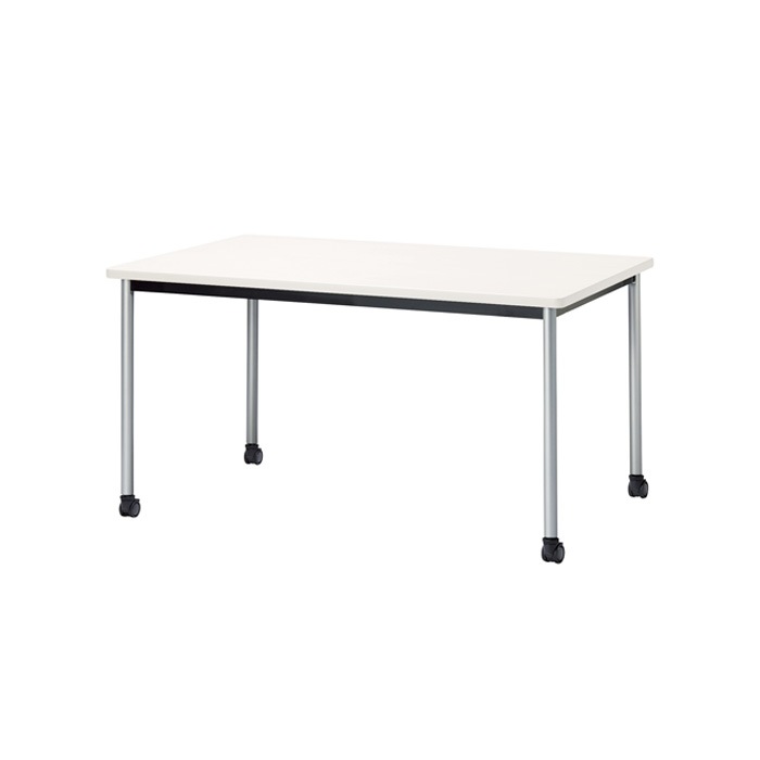 ミーティングテーブル E-ATB-1290KC 幅120x奥行90x高さ72cm 角型 キャスタータイプ 【法人様配送料無料(北海道 沖縄 離島を除く)】 会議用テーブル 会議テーブル長机 会議室 会議机 フリーアドレスデスク