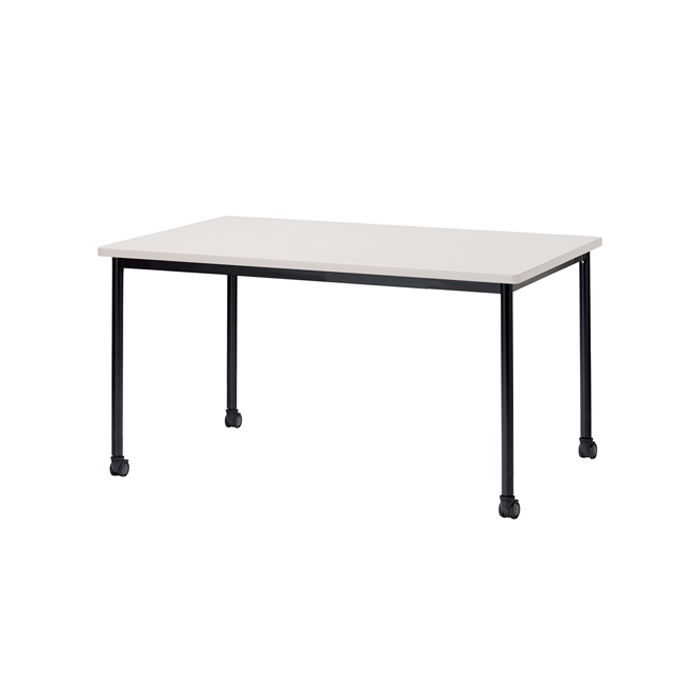 ミーティングテーブル E-ATB-1290KC 幅120x奥行90x高さ72cm 角型 キャスタータイプ 【法人様配送料無料(北海道 沖縄 離島を除く)】 会議用テーブル 会議テーブル長机 会議室 会議机 フリーアドレスデスク