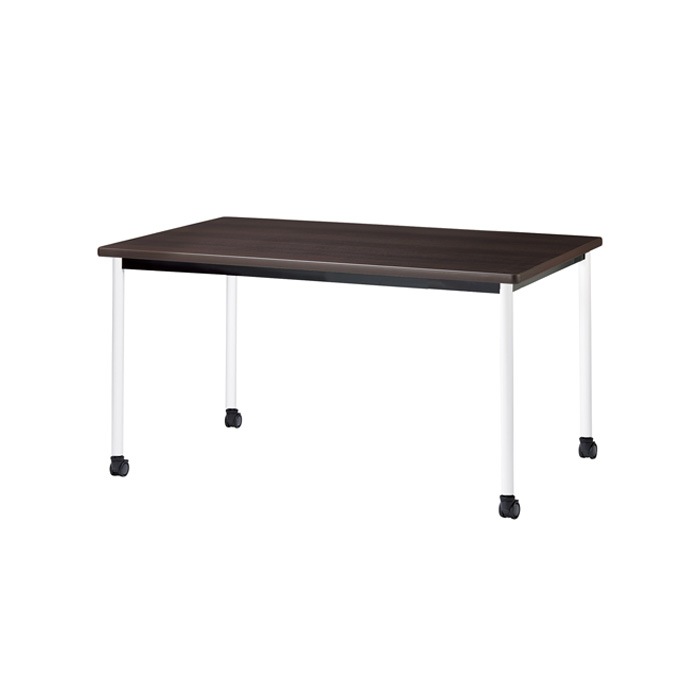 ミーティングテーブル E-ATB-1290KC 幅120x奥行90x高さ72cm 角型 キャスタータイプ 【法人様配送料無料(北海道 沖縄 離島を除く)】 会議用テーブル 会議テーブル長机 会議室 会議机 フリーアドレスデスク