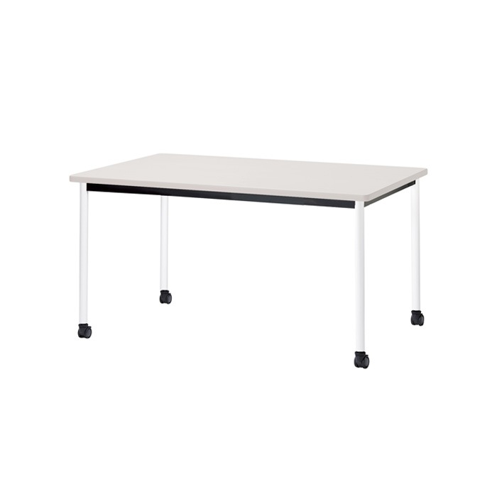 ミーティングテーブル E-ATB-1290KC 幅120x奥行90x高さ72cm 角型 キャスタータイプ 【法人様配送料無料(北海道 沖縄 離島を除く)】 会議用テーブル 会議テーブル長机 会議室 会議机 フリーアドレスデスク