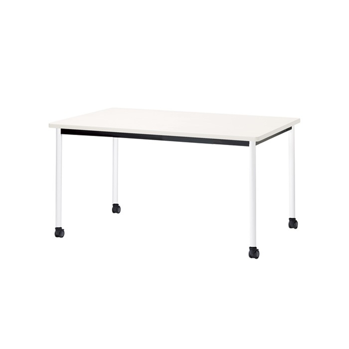 ミーティングテーブル E-ATB-1290KC 幅120x奥行90x高さ72cm 角型 キャスタータイプ 【法人様配送料無料(北海道 沖縄 離島を除く)】 会議用テーブル 会議テーブル長机 会議室 会議机 フリーアドレスデスク