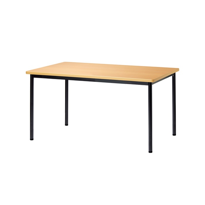 ミーティングテーブル E-ATB-1575K 幅150x奥行75x高さ72cm 角型 アジャスタータイプ（固定脚） 【法人様配送料無料(北海道 沖縄 離島を除く)】 会議用テーブル 会議テーブル長机 会議室 会議机 フリーアドレスデスク