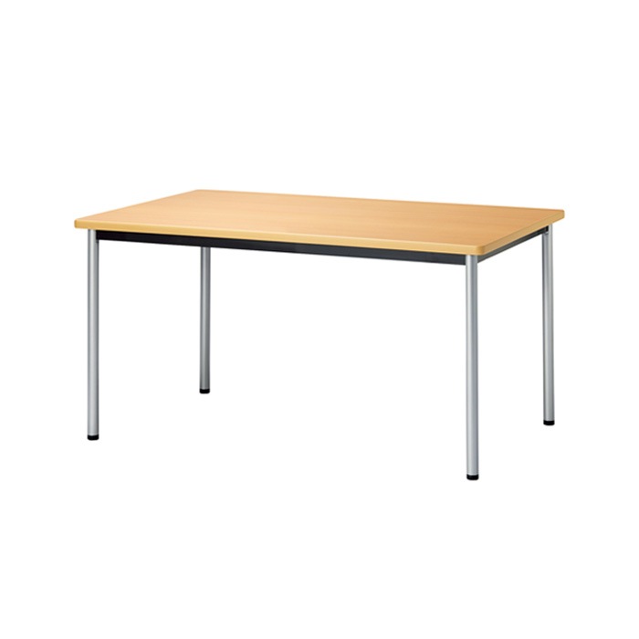 ミーティングテーブル E-ATB-1590K 幅150x奥行90x高さ72cm 角型 アジャスタータイプ（固定脚） 【法人様配送料無料(北海道 沖縄 離島を除く)】 会議用テーブル 会議テーブル長机 会議室 会議机 フリーアドレスデスク