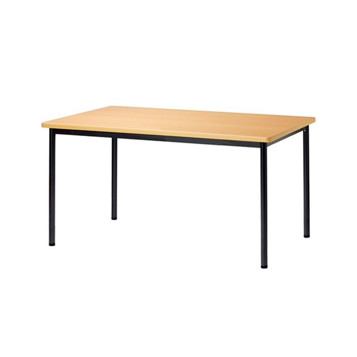 ミーティングテーブル E-ATB-1590K 幅150x奥行90x高さ72cm 角型 アジャスタータイプ（固定脚） 【法人様配送料無料(北海道 沖縄 離島を除く)】 会議用テーブル 会議テーブル長机 会議室 会議机 フリーアドレスデスク