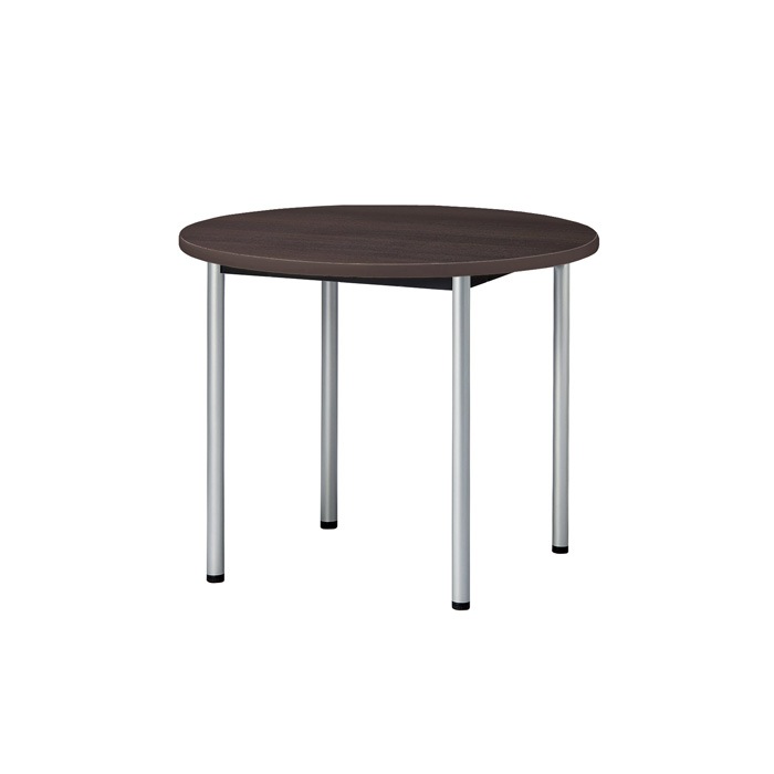 ミーティングテーブル E-ATB-900R Φ90x高さ72cm 丸型 アジャスタータイプ（固定脚） 【法人様配送料無料(北海道 沖縄 離島を除く)】 会議用テーブル 会議テーブル長机 会議室 会議机 フリーアドレスデスク