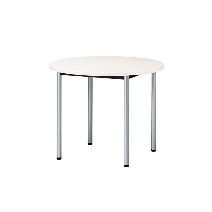 ミーティングテーブル E-ATB-900R Φ90x高さ72cm 丸型 アジャスタータイプ（固定脚） 【法人様配送料無料(北海道 沖縄 離島を除く)】 会議用テーブル 会議テーブル長机 会議室 会議机 フリーアドレスデスク