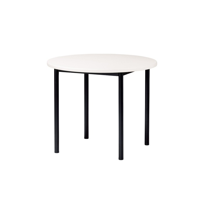 ミーティングテーブル E-ATB-900R Φ90x高さ72cm 丸型 アジャスタータイプ（固定脚） 【法人様配送料無料(北海道 沖縄 離島を除く)】 会議用テーブル 会議テーブル長机 会議室 会議机 フリーアドレスデスク