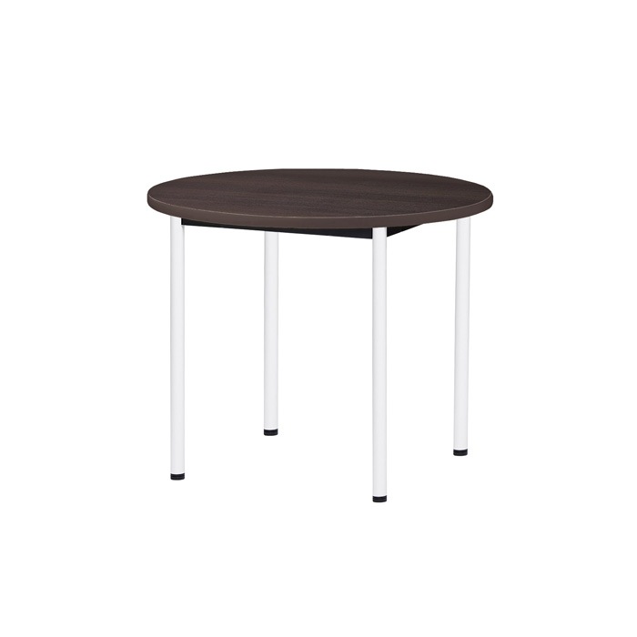 ミーティングテーブル E-ATB-900R Φ90x高さ72cm 丸型 アジャスタータイプ（固定脚） 【法人様配送料無料(北海道 沖縄 離島を除く)】 会議用テーブル 会議テーブル長机 会議室 会議机 フリーアドレスデスク