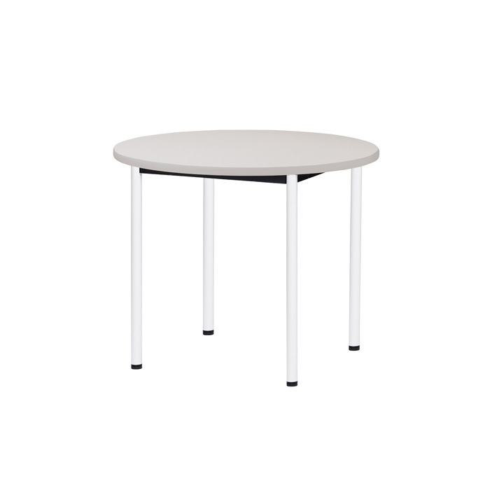 ミーティングテーブル E-ATB-900R Φ90x高さ72cm 丸型 アジャスタータイプ（固定脚） 【法人様配送料無料(北海道 沖縄 離島を除く)】 会議用テーブル 会議テーブル長机 会議室 会議机 フリーアドレスデスク