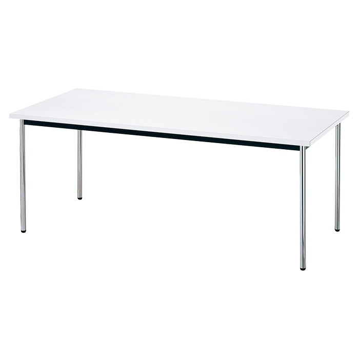 会議用テーブル E-AK-1875TM 幅180x奥行75x高さ70cm 共巻 棚なし 6人用 法人様配送料無料(北海道 沖縄 離島を除く) ミーティングテーブル 会議テーブル 長机 会議机 事務机 テーブル 事務所 会議室 おしゃれ