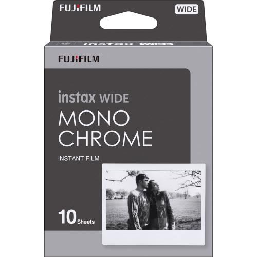 FUJIFILM＜富士フイルム＞ワイド用フィルム 「モノクローム」 ワイドフィルム WIDE チェキ用 INSTAX WIDE MONOCHROME WW 1