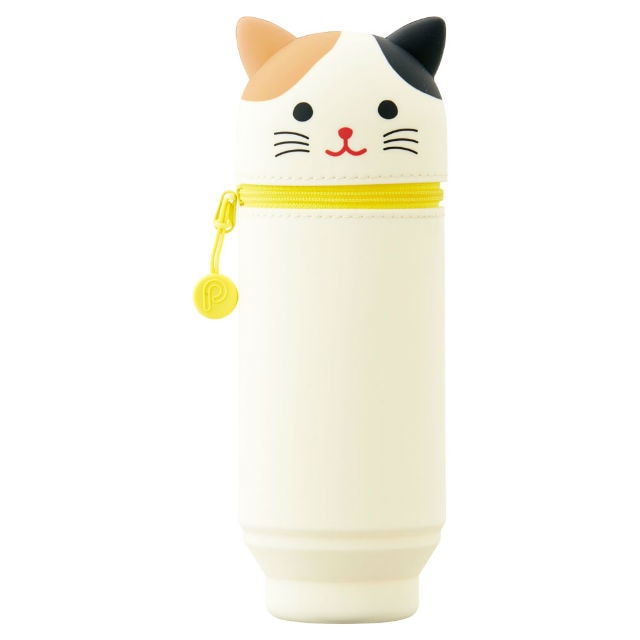 LIHIT LAB.＜リヒトラブ＞ プニラボ スタンドペンケース BIG ミケネコ