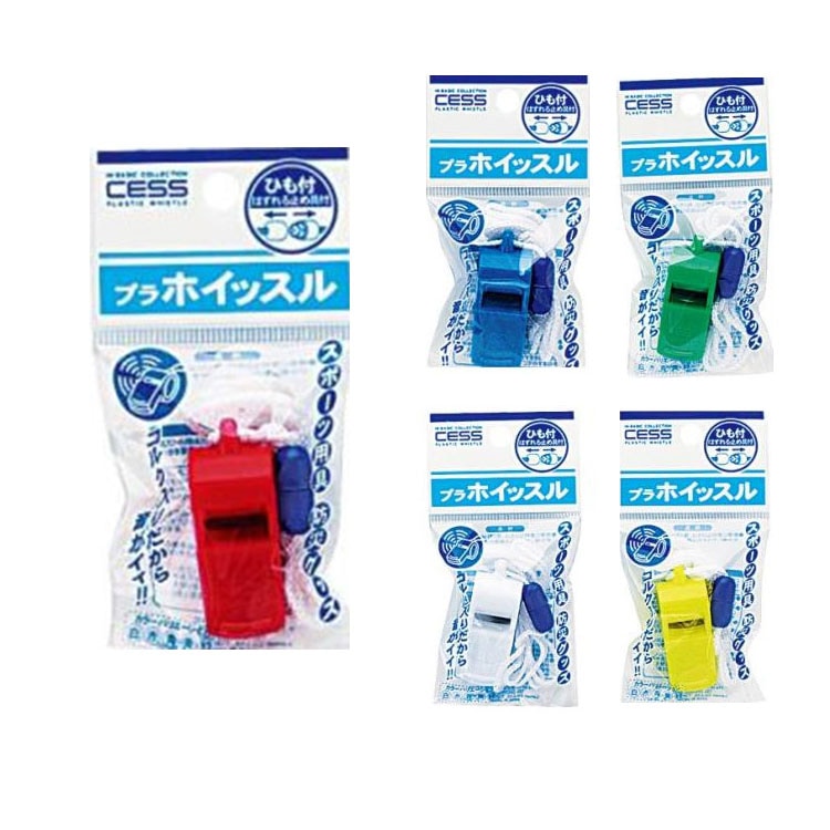 プラ　ホイッスル　笛　新品未使用　ですが　塗料汚れ付いてます プラ ホイッスル 笛 新品未使用 ですが 塗料汚れ付いてます