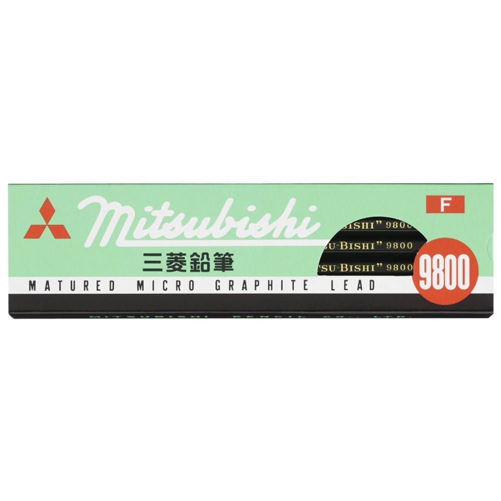三菱鉛筆　鉛筆＃９８００　Ｆ