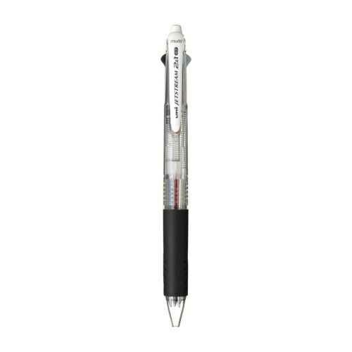 ＜三菱鉛筆＞ ジェットストリーム 2＆1　多機能ペン　0.7mm　透明　MSXE3-500-07.T