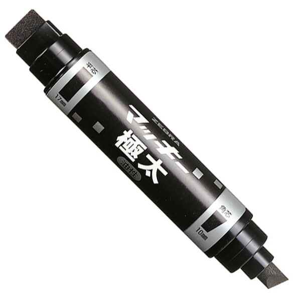 ゼブラ　油性マーカー　マッキー極太　黒　MC-EB-450-BKT　