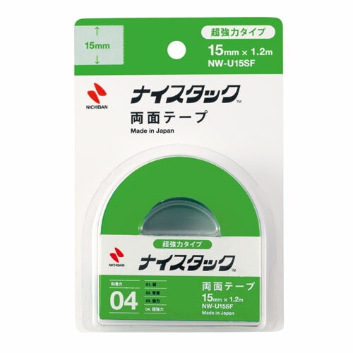 Nichiban ニチバン　ナイスタック　超強力タイプ　小巻　15mm×1.2m NW-U15SF