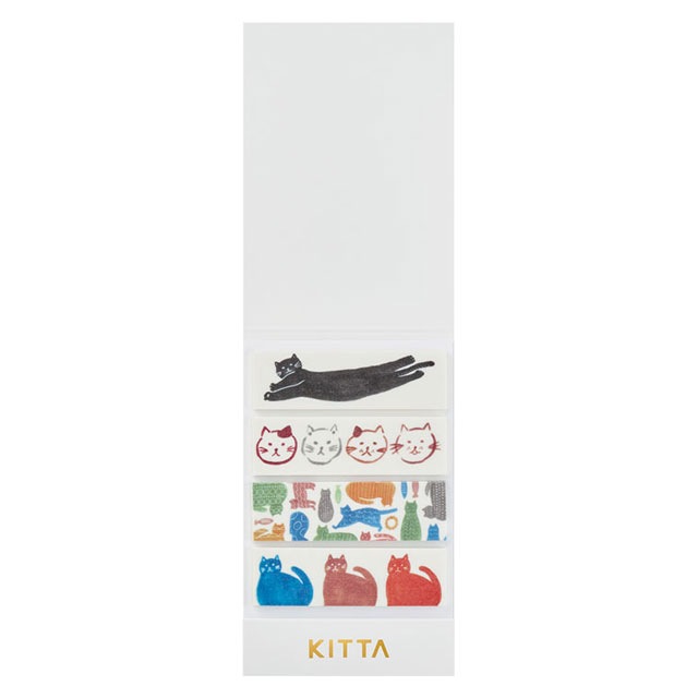 キングジム　マスキングテープ　KITTA　キッタ　ネコ　KIT026