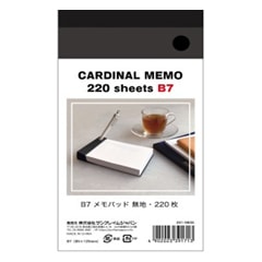 サンフレイムジャパン　カーディナルペンスタンドメモB7　220枚　391-9806 3919806