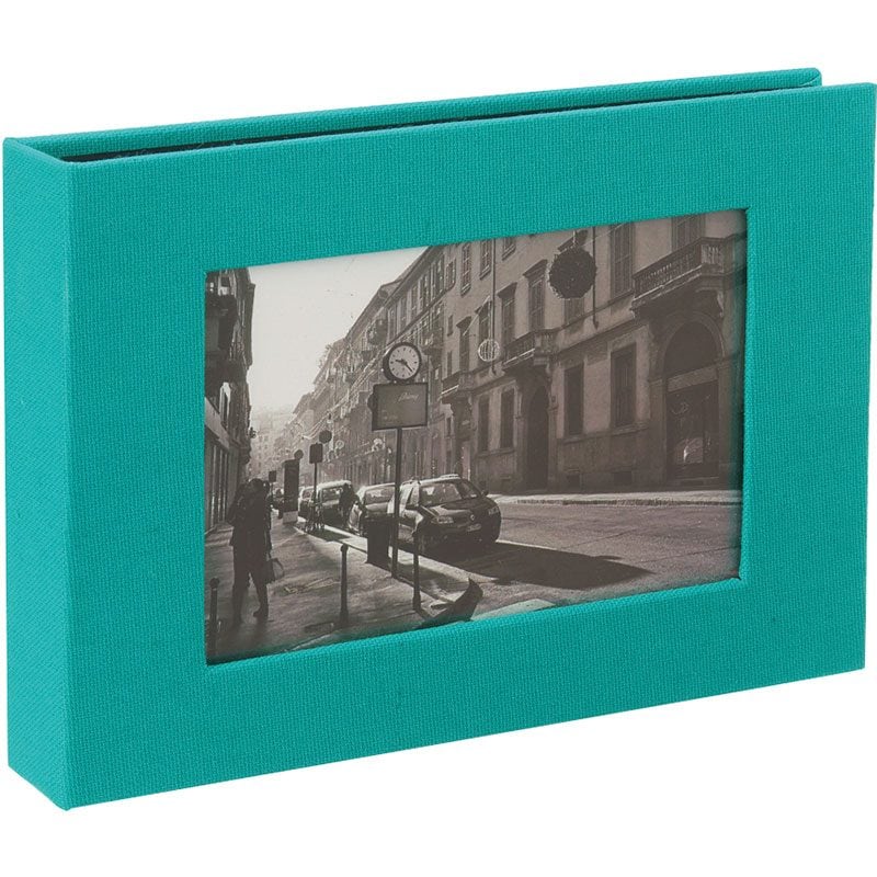 セキセイ　ハーパーハウス　フレームポケットアルバム　Ｌ４０枚　ライトブルー　XP-2740-11