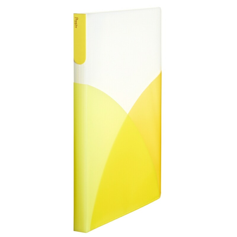 プラス(PLUS) クリアーファイル パスティ A4サイズ 40P FC-410P レモン