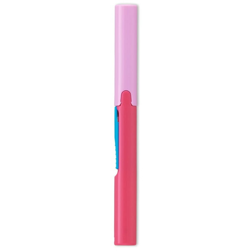 プラス(PLUS) 携帯はさみ フィットカットカーブ ツイッギー　SC-130P　ピンク　34-576