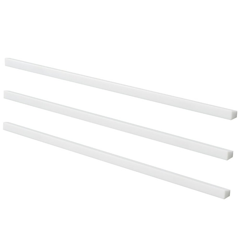 マグエックス マグネットスリムバー 220mm 3本入 白　MSLB-220-3P-W